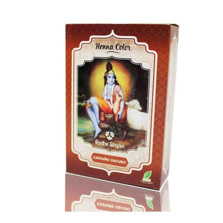 Henna Castaño Oscuro Polvo Radhe 100g
