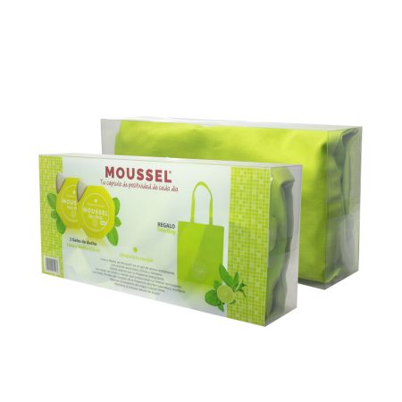 Moussel Lima y Menta Gel De Ducha Estuche 3 Piezas