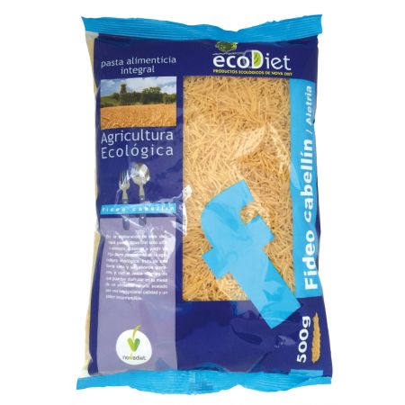 Novadiet Fideos Cabellin Integrales Ecodiet 500g
