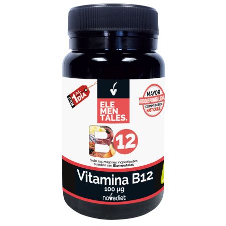 Novadiet Vitamina B12 100 Mcg 120 Comp