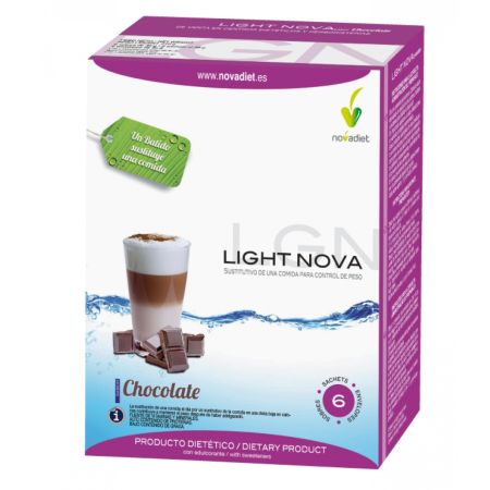 Novadiet Light Nova Chocolate 6 Sobres