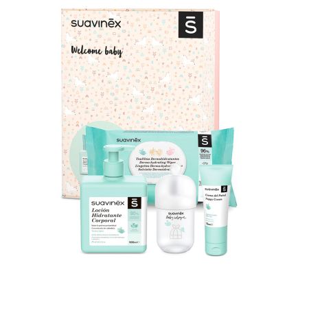 Suavinex Baby Cosmetic Basket For Girls 4 Pcs