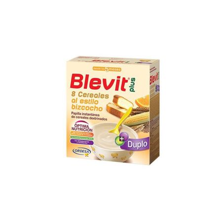 Ordesa Blevit Duplo Aux Céréales Papilla Plus 8 Avec Gâteau et Orange