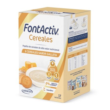 FontActiv 8 Céréales Et Biscuit 500g