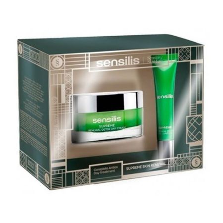 Sensilis Coffret Supreme Renewal Detox Crème de Jour 50ml + Contour des Yeux 15ml