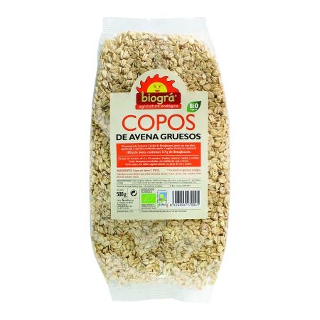 Biográ Copos De Avena Gruesos 500g Biogra Bio
