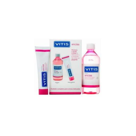 Vitis Pack Gums Paste 100ml + Rince-bouche 500ml