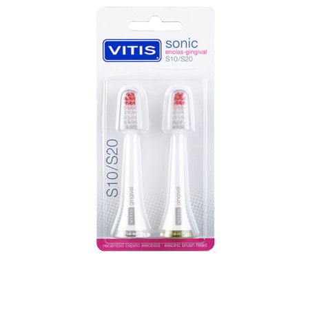 Vitis Spare Part Electric Toothbrush For Delicate Gums 2 Units