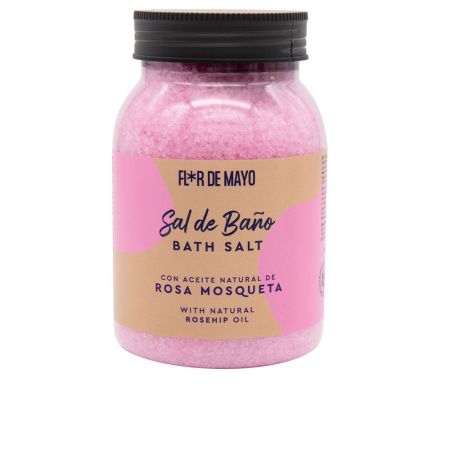 Flor De Mayo Sal De Baño Rosa Mosqueta 650g