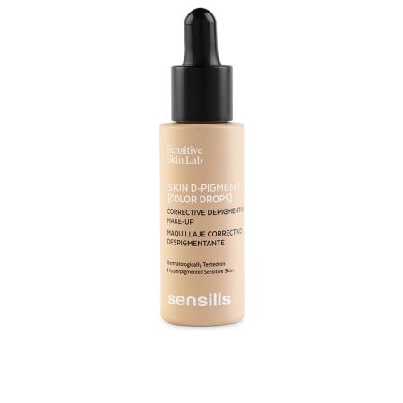 Sensilis Skin D'Pigment Maquillage Correcteur Dépigmentant Beige Dore (4) 30 ml