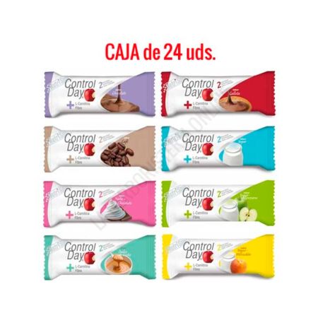 Nutrisport Control Day Barres de Biscuits 24U