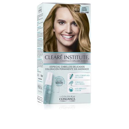 Clearé Institute Coloriage 6,3 Cheveux Délicats Blond Doré Doré