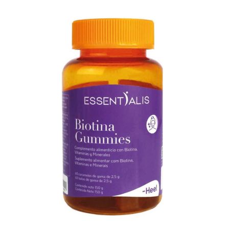 Essentialis Heel Gummies Biotine 60 Unités