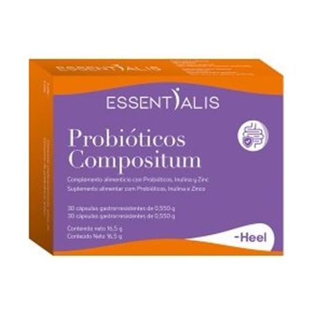 Essentialis Heel Probiotiques Compositum 30 Capsules