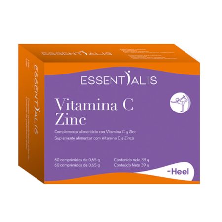 Heel Essentialis Vitamine C Zinc 60 Comprimés