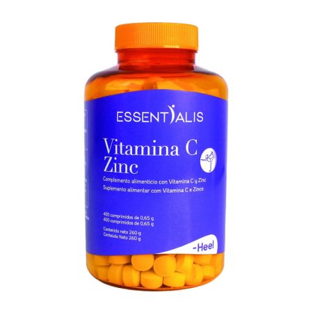 Heel Essentialis Vitamine C Zinc 400 Comprimés