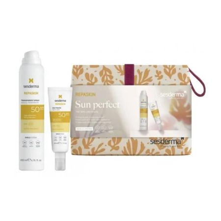 Sesderma Repaskin Toucher Soie SPF50 50 ml + Repaskin Spray Transparent SPF50 200 ml