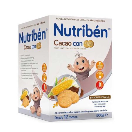 Nutribén Cacao aux Biscuits Maria 500g  