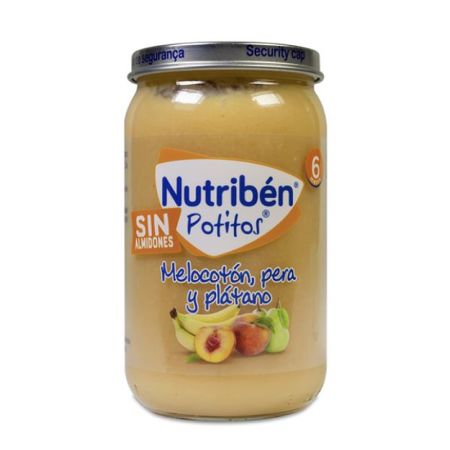 Nutribén Pot Pêche, Poire et Banane 235 g