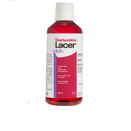 Bain de bouche à la chlorhexidine Lacer 500ml