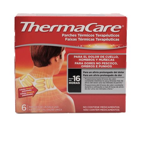 Thermacare Thermal Patches Terapeutic Neck Shoulders & Dolls 6 Units