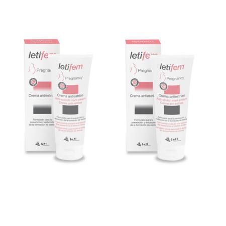 Letifem Pregnancy Crème Anti Vergetures 2x200ml