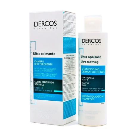 Vichy Dercos Shampooing Ultra Apaisant 200ml