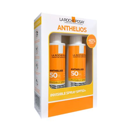 La Roche Posay Anthelios Spray Invisible Spf50 2x200ml