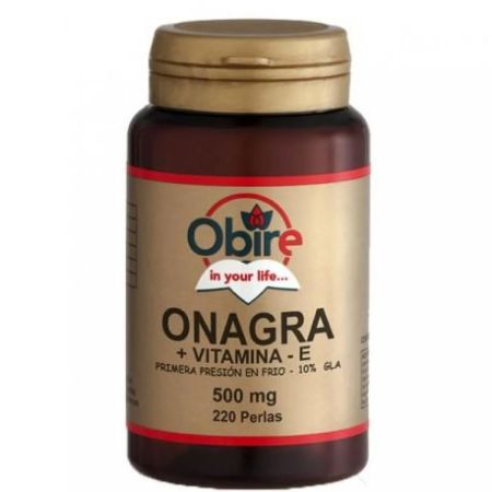 Obire Aceite De Onagra 500 Mg 220 Perlas