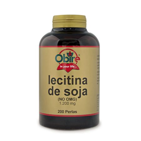 Obire Lecitina De Soja 1200 Mg 200 Perlas