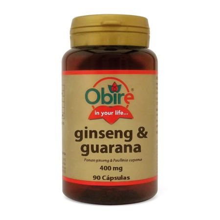 GINSENG + GUARANA 400 mg  90 Caps