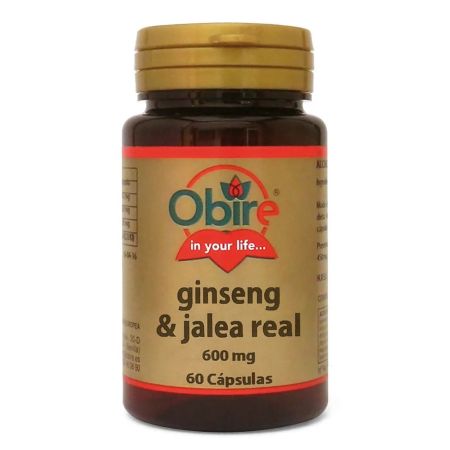 Obire Ginseng Jalea Real 600 Mg 60 Caps