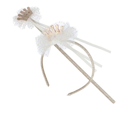 Inca Diadema y Varita Corona Lote 2 Piezas