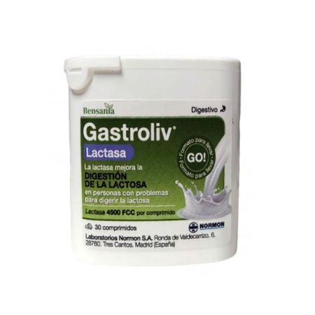 Bensania Gastroliv Lactase 30 Comprimés