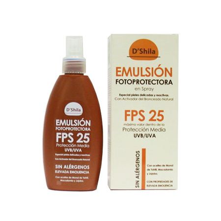 Shila Emulsion Fotoprotectora Spray Fps 25 200ml