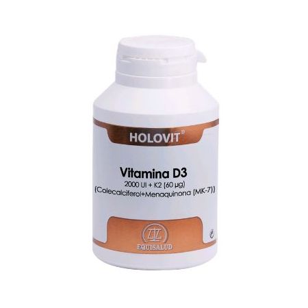 Equisalud Holovit Vitamina D3 2,000 Ui K2 60 Ug 180 Cap