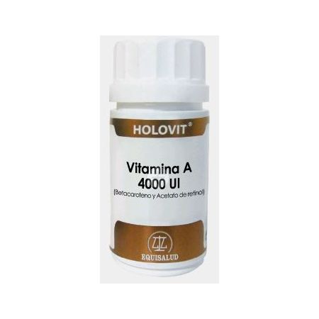 Equisalud Holovit Vitamina A 4000 Ui 50 Caps