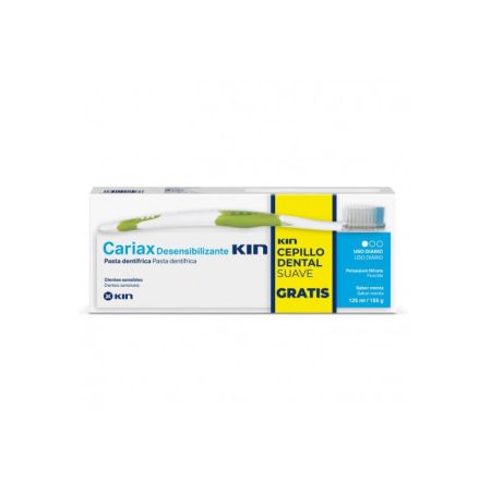 Cariax Desensibilizante Pâte Dentifrice 125ml+Brosse à Dents Cadeau