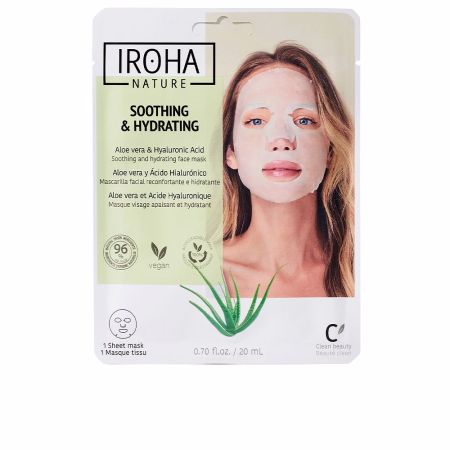 Iroha Nature Hydratant Masque Visage En Tissu Aloe Vera 1 Unité 