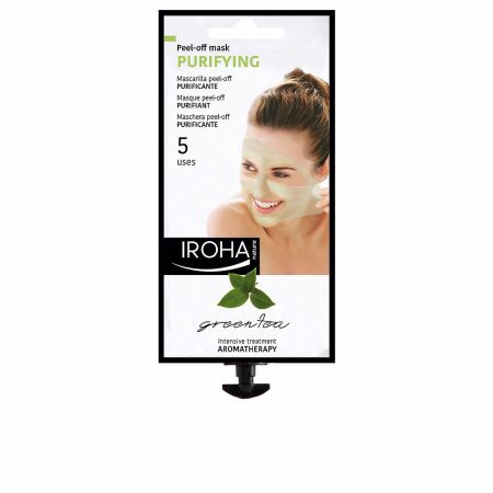 Iroha Nature Purifiant Masque Peel Off Thé Vert 5 Utilisations