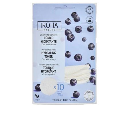 Iroha Nature Hydrating Toner Pre-Soaked Pads 10 U