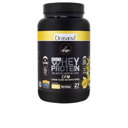 Drasanvi Whey Protein Isolate Vanille Sport Live 800g