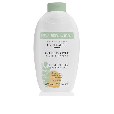 Byphasse Eucalyptus y Bergamote Gel De Ducha 600ml