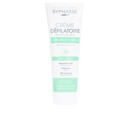 Byphasse Crema Depilatoria Extracto De Aloe Vera 125ml