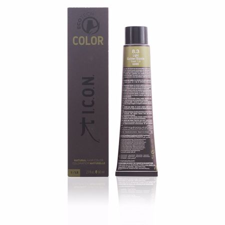 Icon Ecotech Color Natural Hair Color 8.3 Light Golden Blonde 60ml