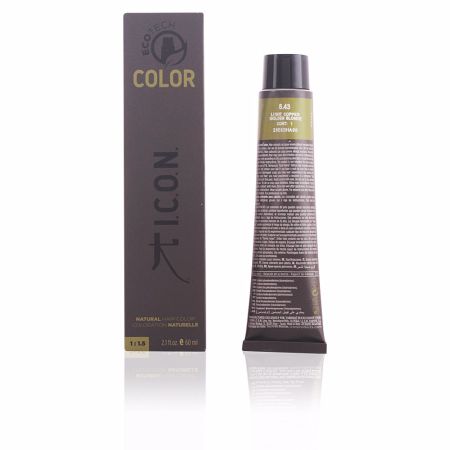 Icon Ecotech Color Natural Hair Color 8.43 Light Copper Golden Blonde 60ml