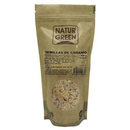 Naturgreen Semillas De Cañamo Bio 400 Grs
