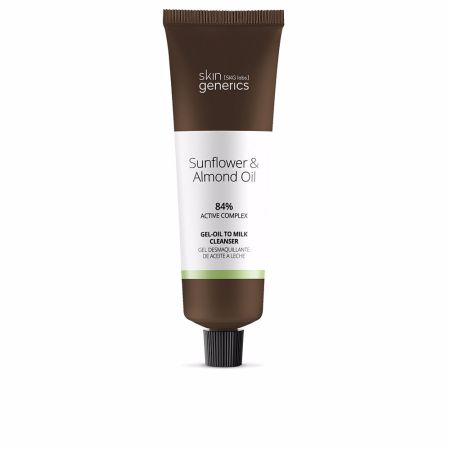 Skin Generics Sunflower 6 Almond Oil Gel-Oil to Milk Cleanser 100ml