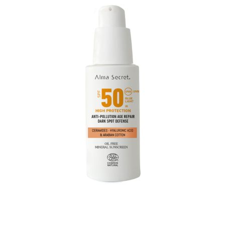 Alma Secret High Protection Crema Facial Spf50 Gold 50ml