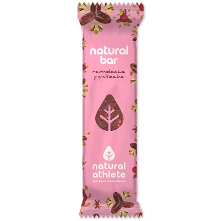 Natural Athlete Barrita Energetica De Remolacha y Pistachos Bio